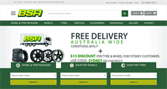 Desktop Screenshot of bsawheels.com.au